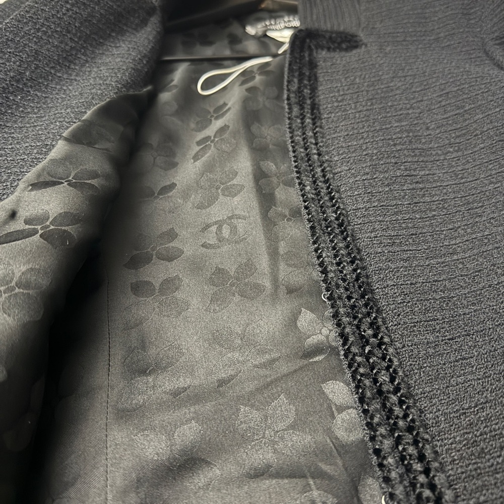 Authentic Chanel Elegant Black Jacket. Elevate Yo… - image 4